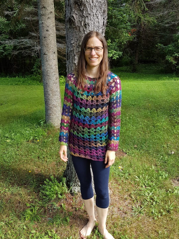 Crochet Sweater for Fall - Artisan in the Woods